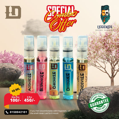 5 PIECES OF PERFUME COMBO OFFER